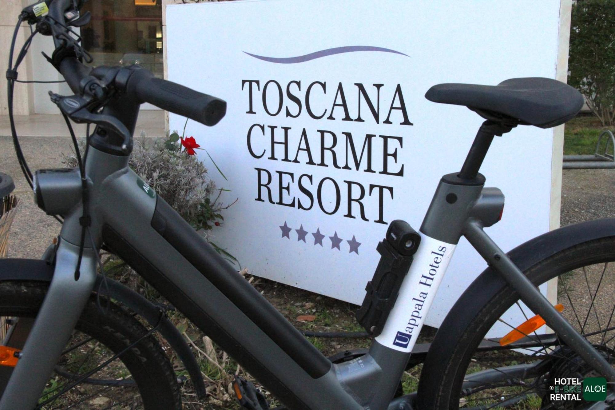 Toscana Charme Resort ティレニア エクステリア 写真 Bicycle rental at the hotel